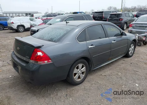 2010 Chevrolet Impala Ltz из США, поврежденный, VIN 2G1WC5EM2A1138406